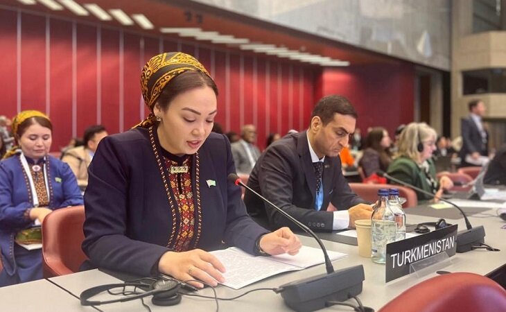 Делегаты Туркменистана на Ассамблее МПС рассказали о мерах по расширению возможностей женщин