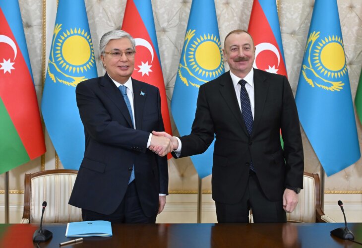 Токаев считает Азербайджан стратегическим партнером Казахстана