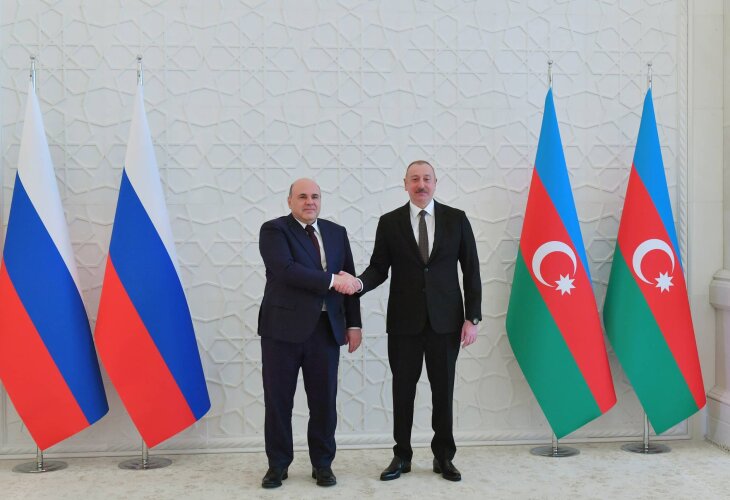 Мишустин передал Алиеву добрые пожелания от Путина