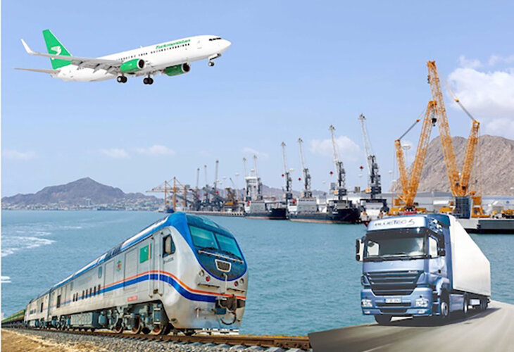 Туркменистан планирует стать трансконтинентальным транспортным мостом