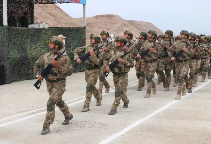 В Таджикистане начались совместные военные учения с Россией