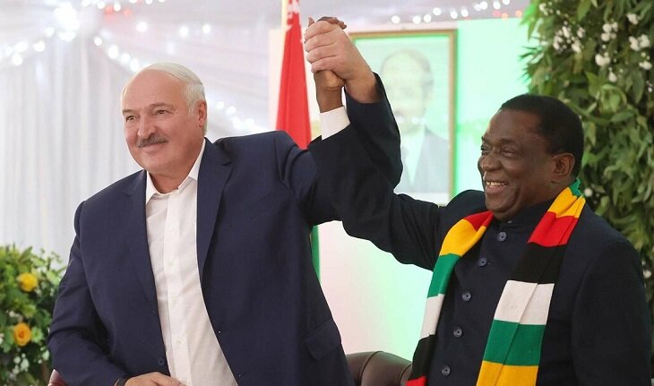 Президент Белоруссии поздравил главу Зимбабве с Днем независимости государства