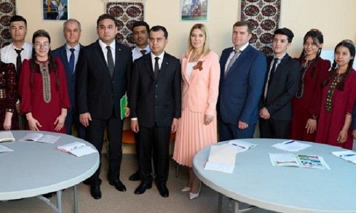 Делегация Минобразования Туркменистана побывала в Астраханском госуниверситете