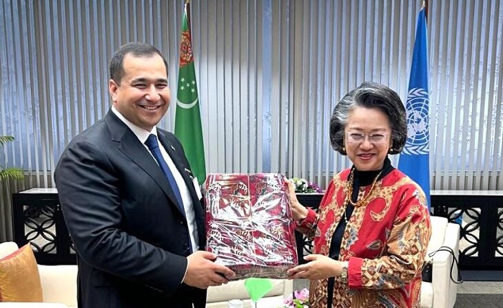 ЭСКАТО выразила готовность укреплять сотрудничество с Туркменистаном