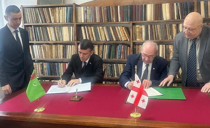Меморандум о сотрудничестве в сфере науки подписали Туркменистан и Грузия