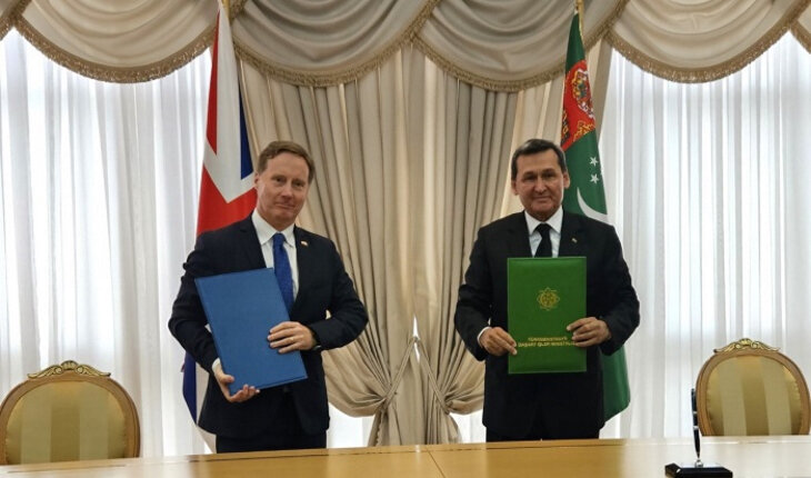 Туркменистан и Британия заключили ряд соглашений о сотрудничестве