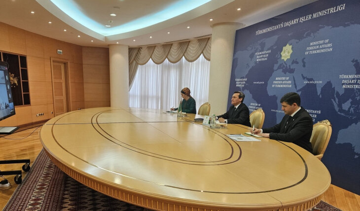 Глава МИД Туркменистана провел встречу с руководителями структурных подразделений ООН